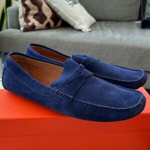 New Republic driver driving shoes loafers purple size US 11.5 or eu 45